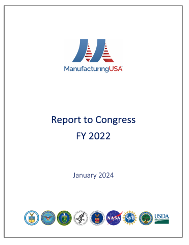 FY2022 Mfg USA Report_Congress_Final_Cover