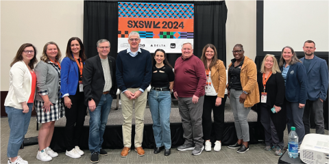 Group photo of SXSW Manufacturing USA Panel at SXSW 2024.