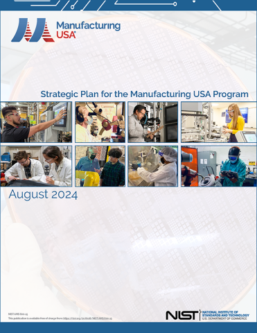 Manufacturing USA Strategic Plan Cover