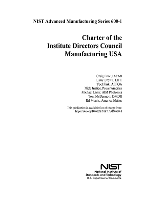 Image of the report cover for the Charter of the Institute Directors Council. 